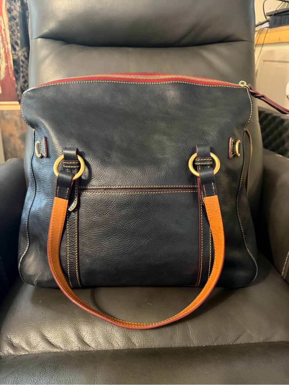 Dooney & Bourke Florentine Large Satchel - Picture 3 of 15